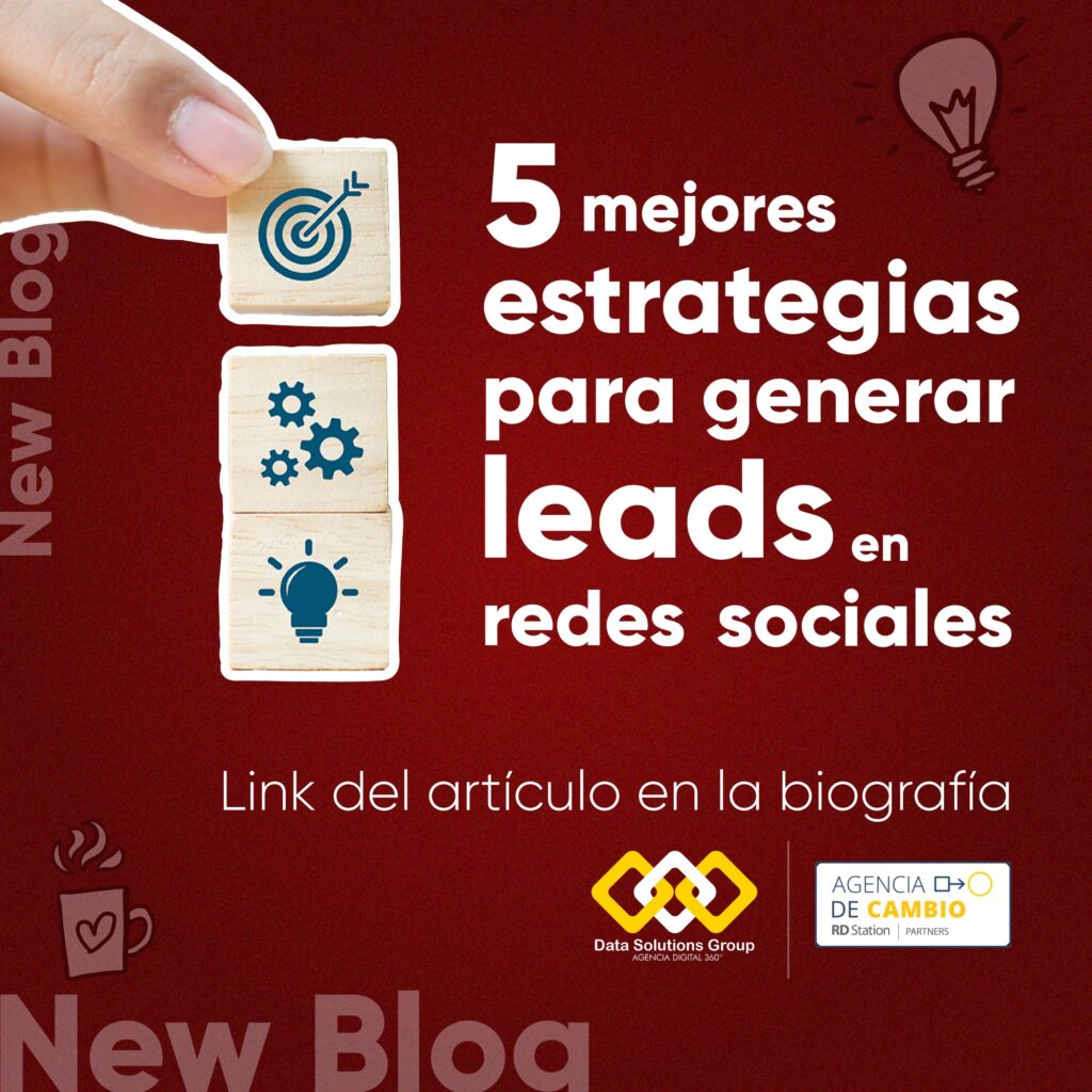 5 estrategias para generar leads en redes sociales